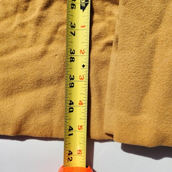 VINTAGE I. Magnin & Co. Cheetah Print Fur Mink Trench Coat Jacket Size M - Picture 7 of 16